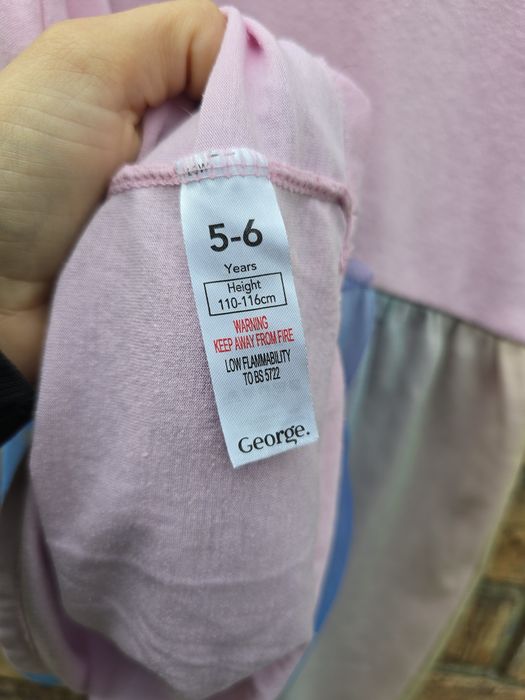 Tęczowe sukienka jednorożec George