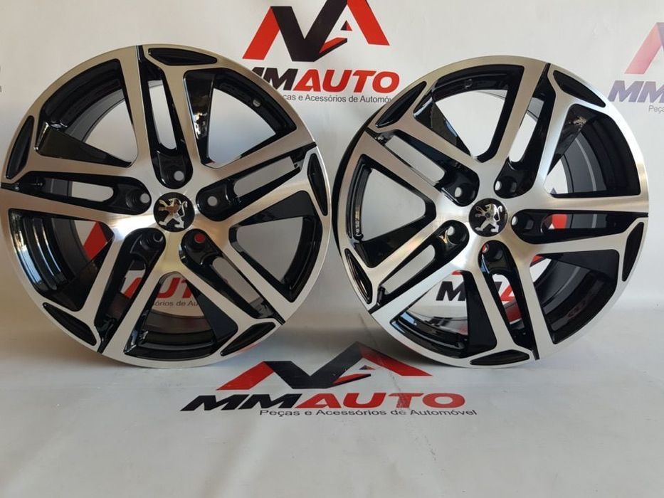 Jantes Peugeot 308 Black 17 (5x108)