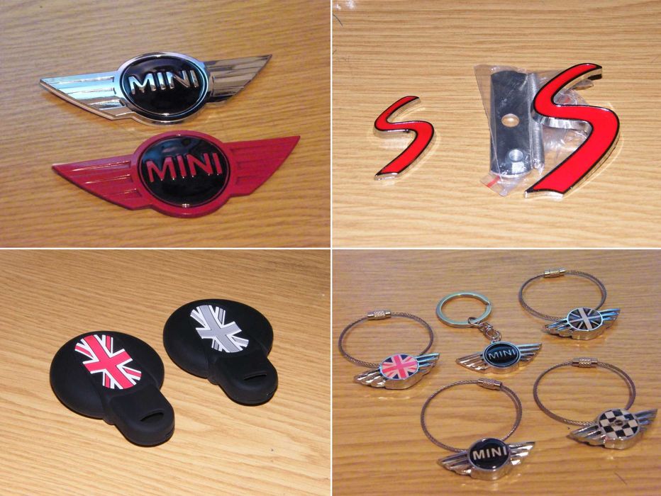 Símbolos MINI Cooper | Acessórios | Almofadas | Capas | Pinos Porta