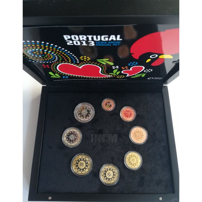 Carteiras Anuais Fdc Bnc Bebé Proof Portugal l