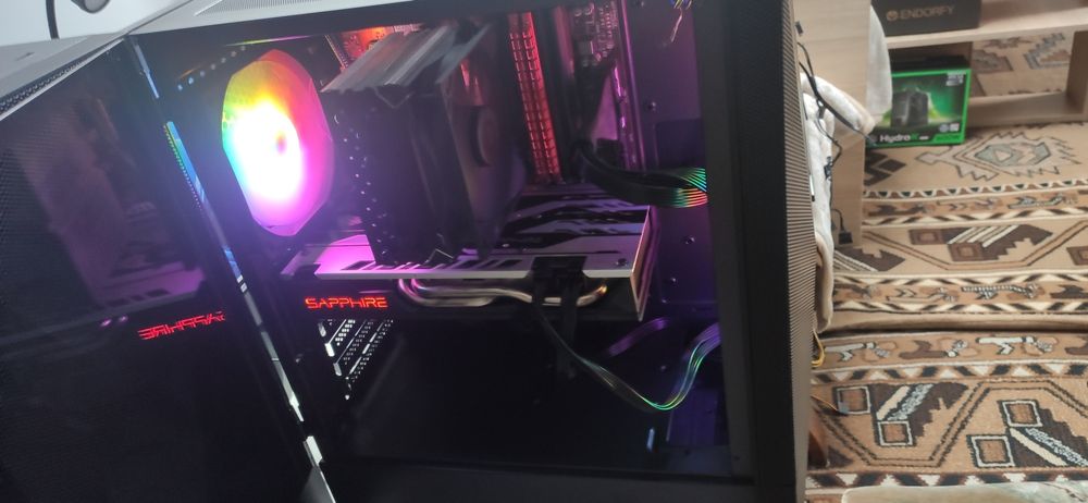 Komputer Ryzen 7 2700x 16gb ram 256gb M2 256gb ssd  1tb HDD  rx58