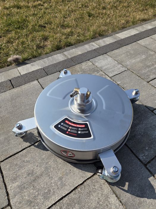 Talerz 14" 36cm do mycia kostki + adapter Szczotka/T-racer/Mosmat