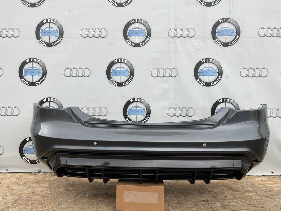 Audi E Tron GT RS бампер задній карбон ауді є трон гт рс бампер задній