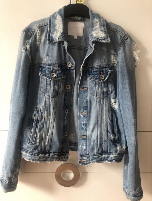 kurtka jeansowa ZARA