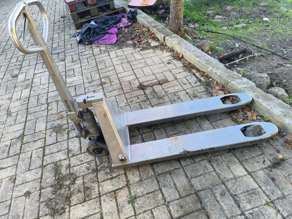 Porta paletes inox perder óleo