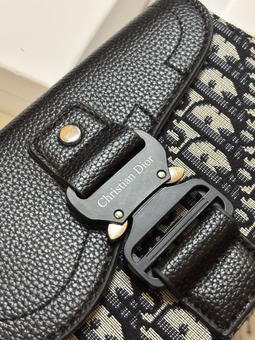 Сумка через плече Christian Dior Чорна