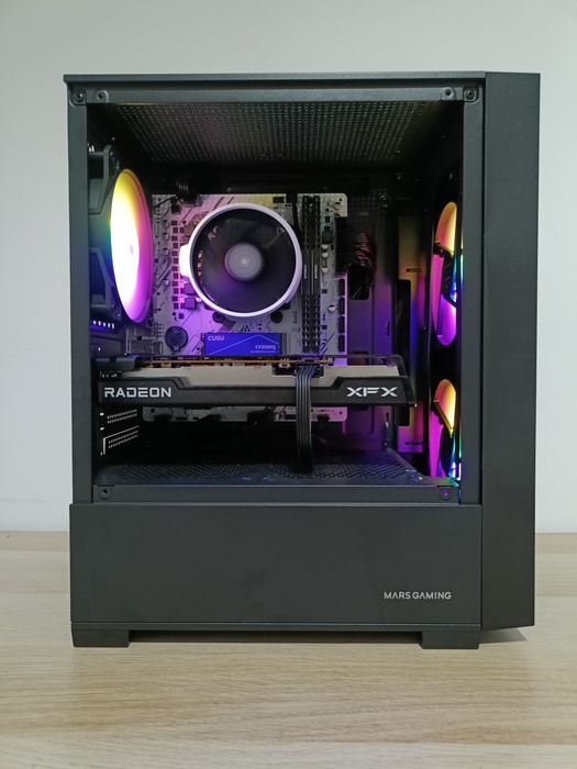 Torre Gaming RX 6600 | 32GB RAM 3200MHz | Nvme 500Gb | Semi-Nova