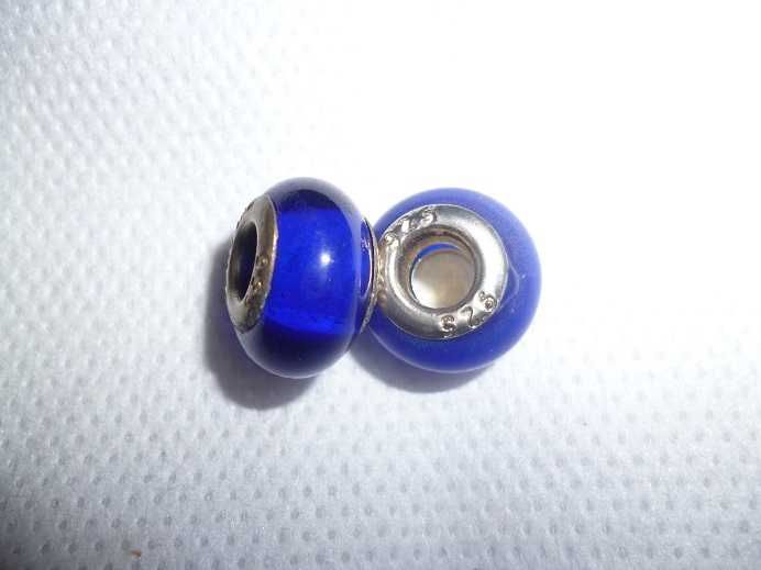 4 Peças ou contas de centro em prata 925 compatível com pandora