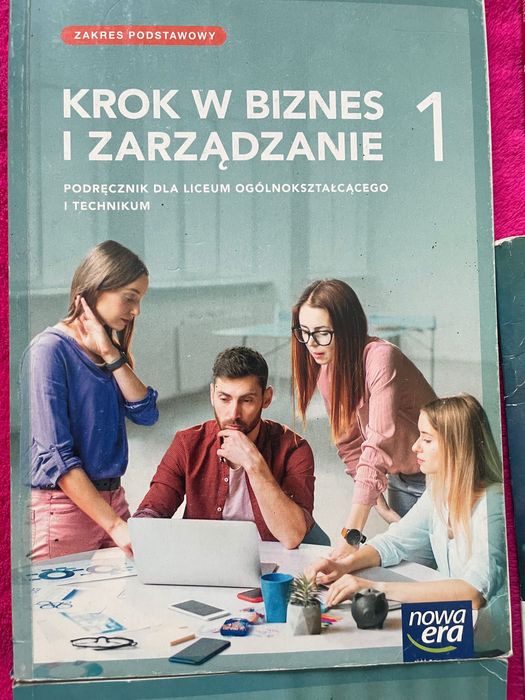 podręczniki szkolne dla klasy 2 i 1 liceum i technikum