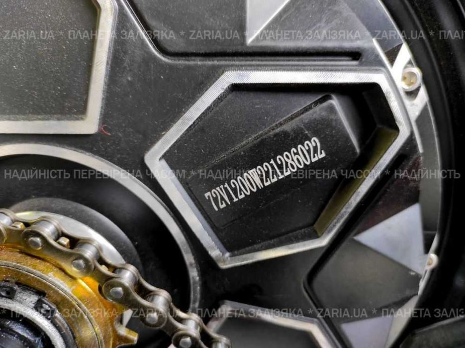 Електровелосипед SPARTA MRIYA (72V-1200W)