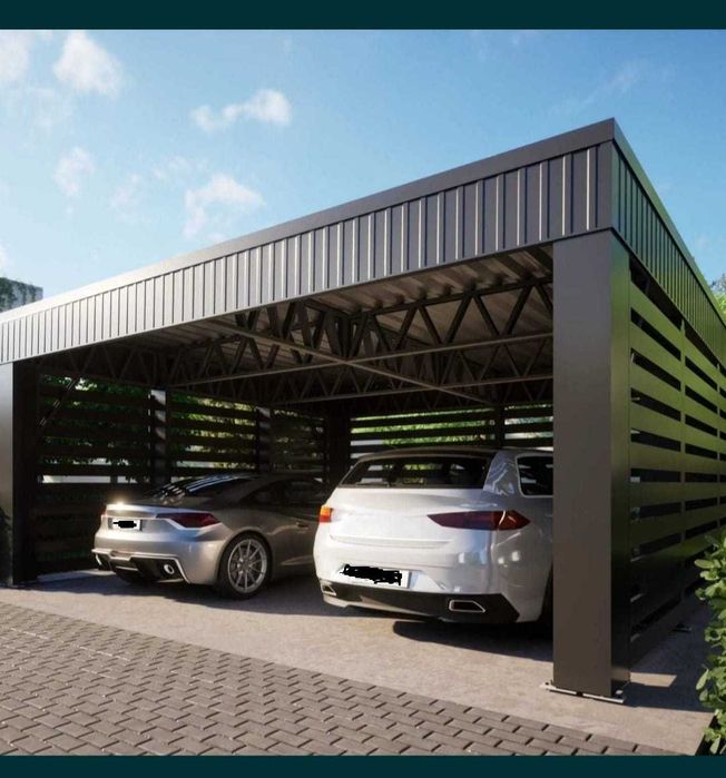 Wiata samochodowa, zadaszenia, garaż, carport, hala, konstrukcja