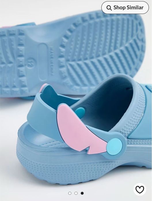Шльопанці Стіч Stitch сабо крокс крокси Crocs 33 34 j2