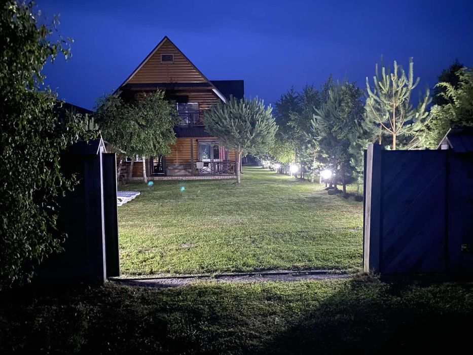 Банний фіто - чан на дровах з озерною водою  "На срібному березі "