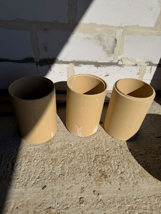 Shiedel wkład kominowy, rura ceramiczna fi200 3 szt.