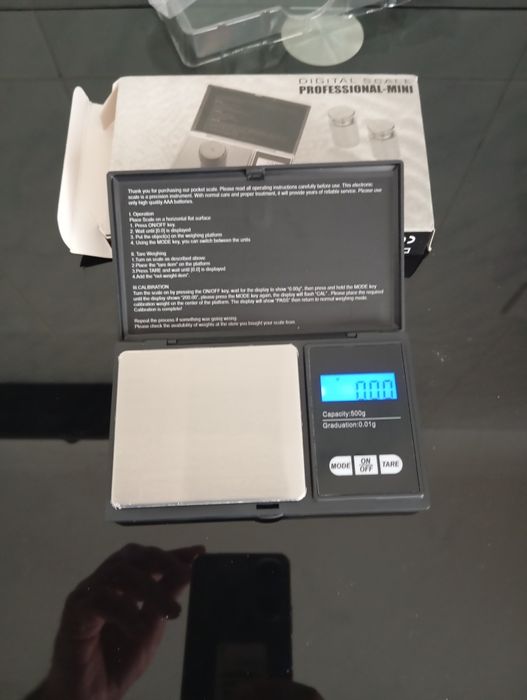 Balança de ouro, precisão