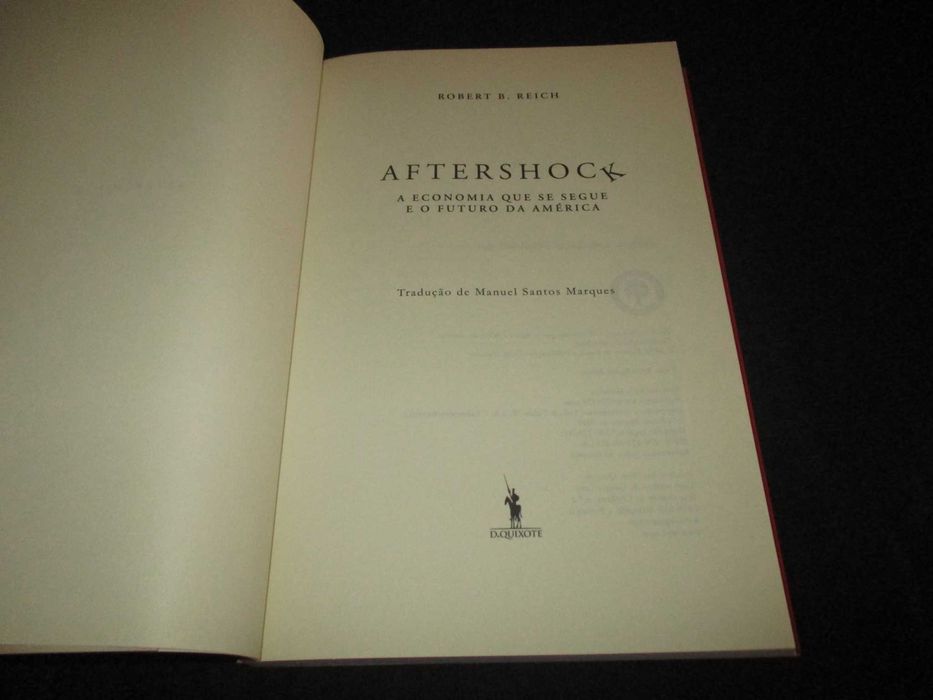 Livro After-Shock Robert B. Reich