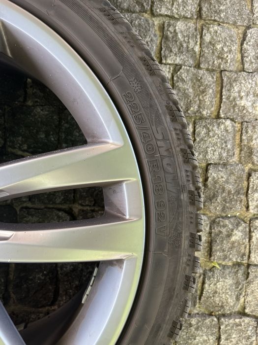 Jantes 18” 5x112 Originais VW Golf mk7 C/pneus