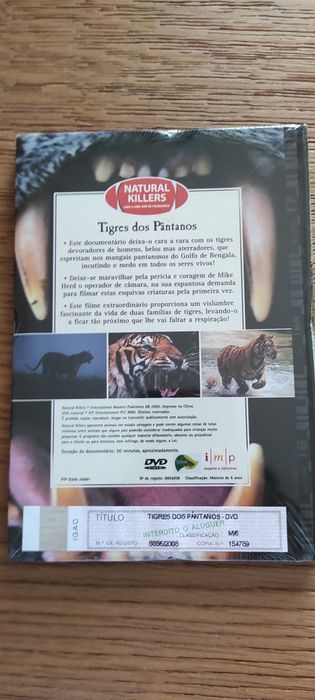 DVD - Tigre dos Pantanos