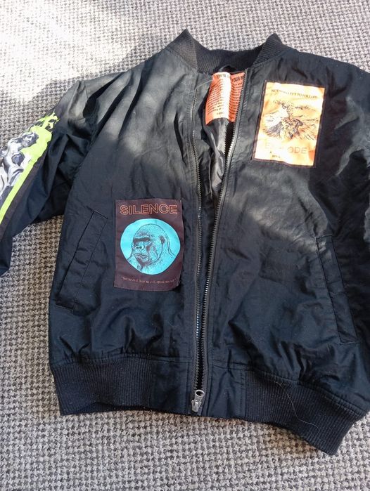 Kurtka bomberka czarna r. S, M