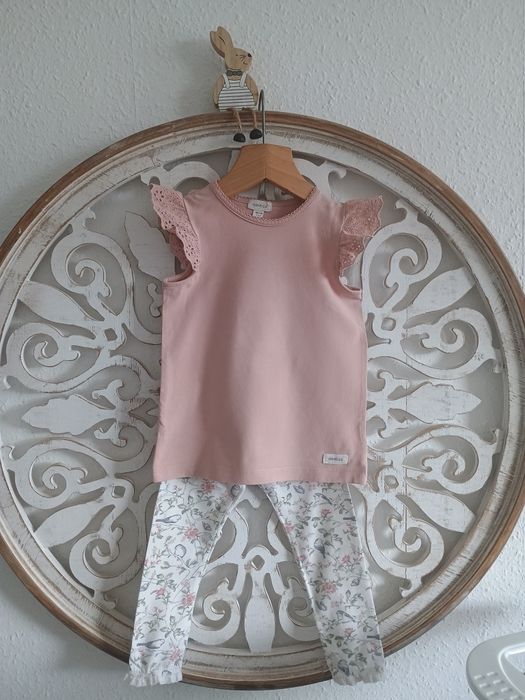 NEWBIE zestaw bluzeczka i legginsy rozmiar 98-104