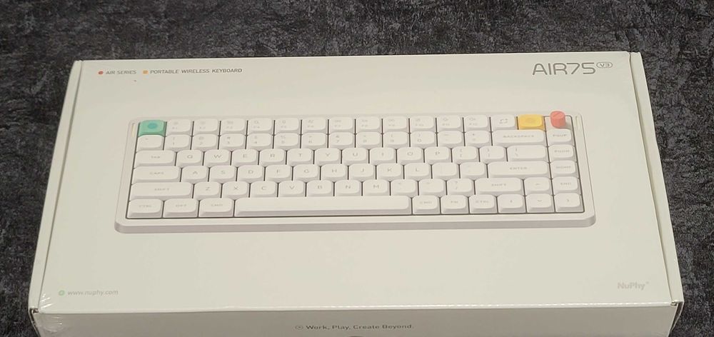 мех.клавіатура Nuphy Air75 v3(low\2.4G\BT\Knob\RGB\PBT\gasket)