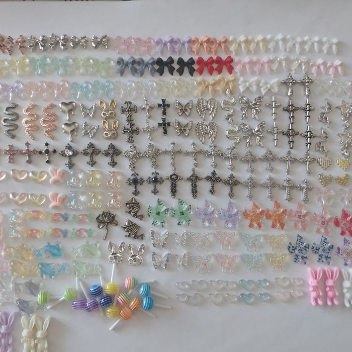 Фигурки для маникюра, цепи