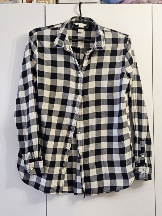 Рубашка в клітинку XS 34 h&m