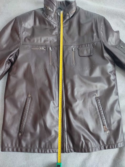 Kurtka skórzana męska - używana marki Chanti