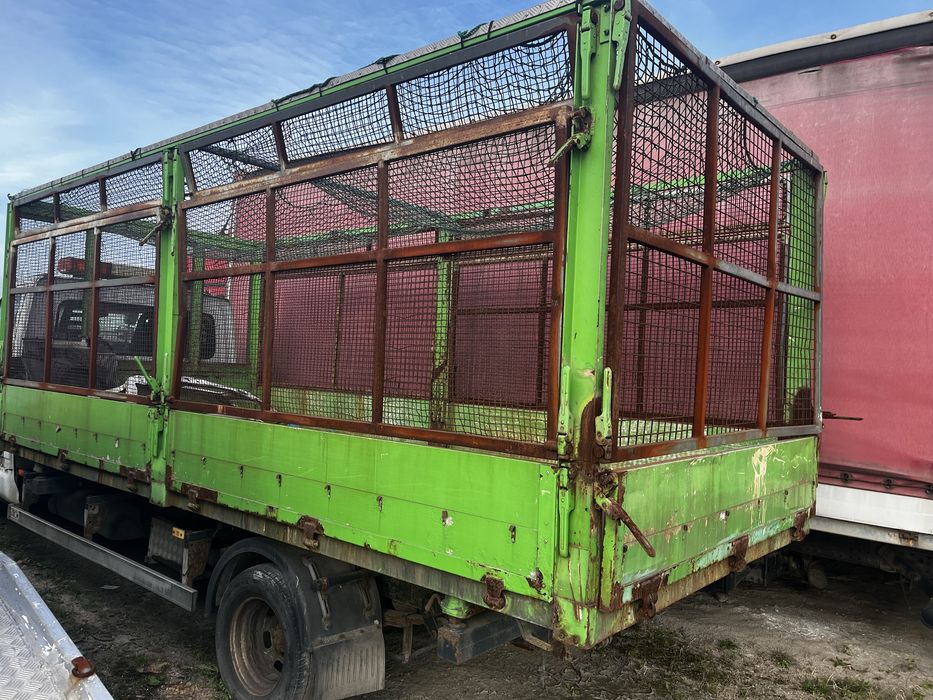 Zabudowa wywrotka mocny kiper 3 stronny 12v zielen miejska