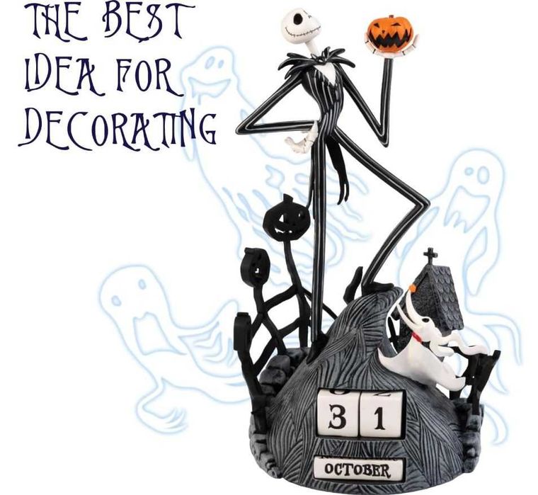 Kalendarz Wieczny The Nightmare Before Christmas 3D Jack Skellington