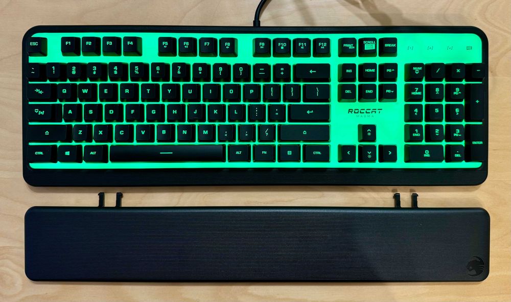Klawiatura gamingowa Roccat Magma AIMO RGB, jak nowa