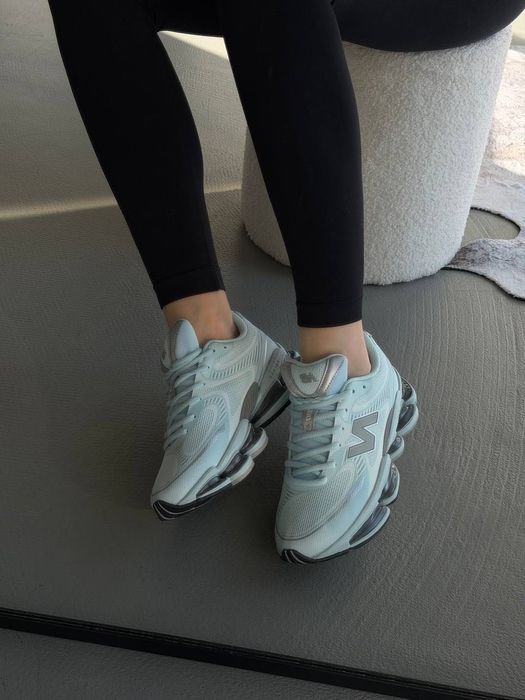 ЕКСКЛЮЗИВ! New Balance Abzorb 2000 Silver Blue 36 - 45 нб блакитні