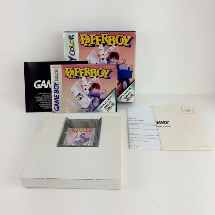 Paperboy game boy color