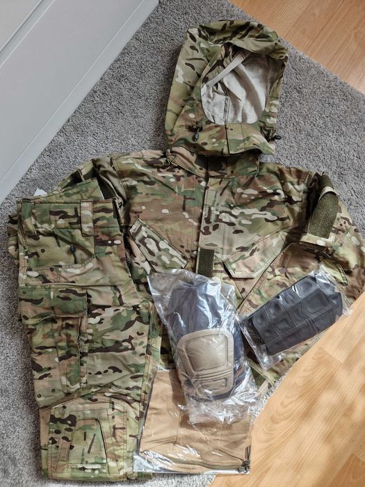 NOWY kombinezon ćwiczebny ws w kamuflażu 117/dkws + 3 dodatki