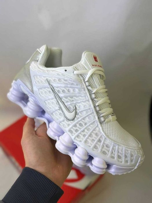 Nike Shox TL White/Silver – nowe | metka | full white