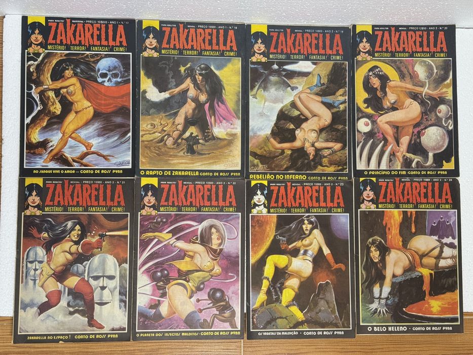 Revistas Banda desenhada ZAKARELLA