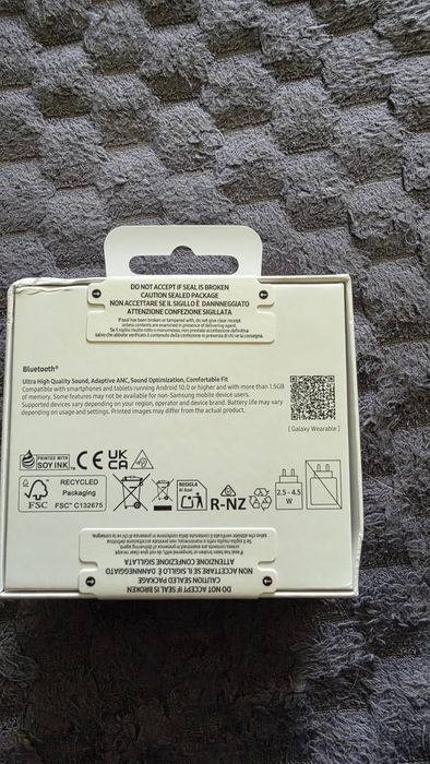 Witam! Na sprzedaż słuchawki Samsung Galaxy Buds 3. Nowe fabrycznie zapakowane.