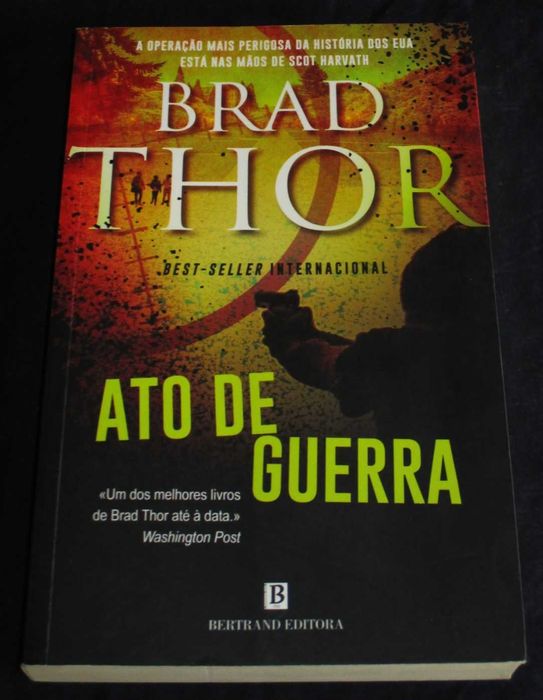 Livro Ato de Guerra Brad Thor