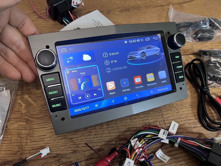 Магнітола Android Avto Opel Zafita Astra corsa antara vectra vivaro