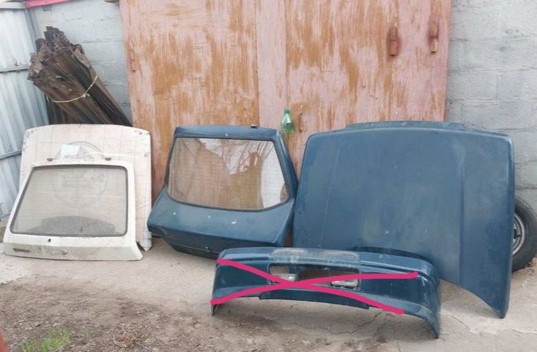 Капот 2111 славута таврия крышка багажника Ваз 2115 ланос авео