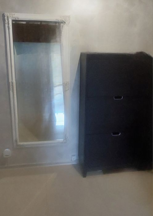 Szafka na buty IKEA i lustro