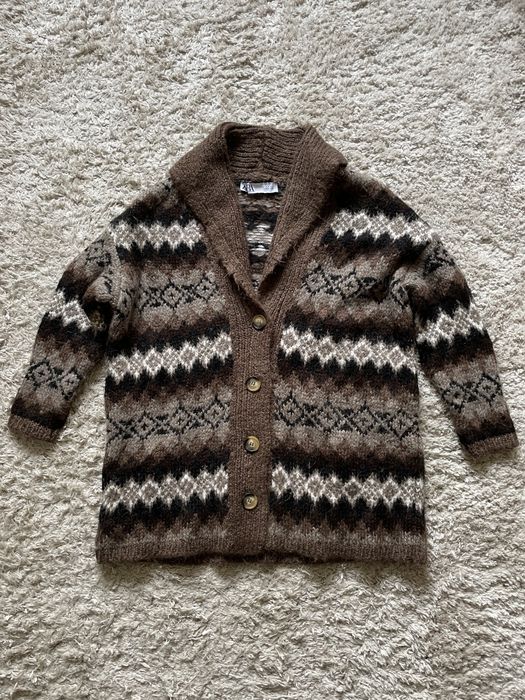 Натуральний Оверсайc Кардиган Zara