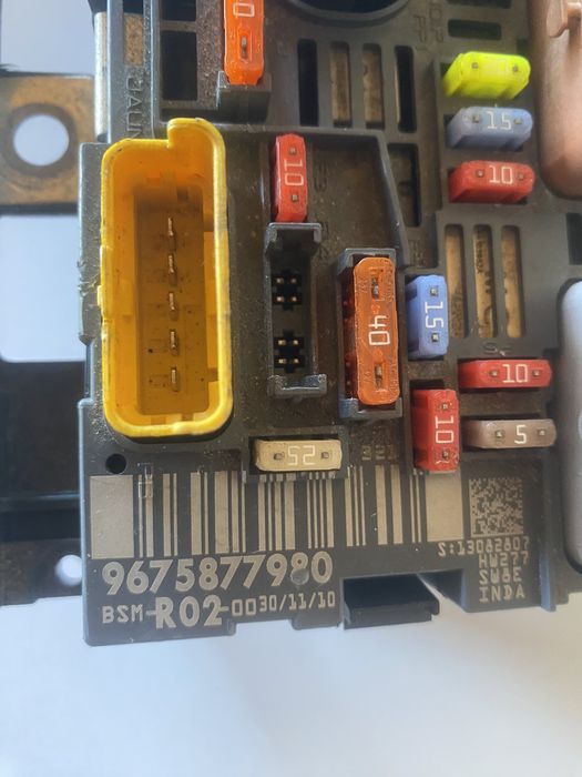 Блок BSM R02 Citroen Peugeot 9675877980