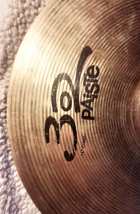 Paiste crash cymbal