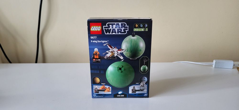 Lego Star Wars 9677 X-Wing Starfighter plus asteroida Yavin 4 nowy