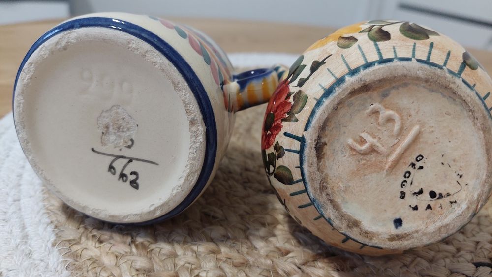 Вазочка, молочник,ручний розпис, вінтаж, Франція, Італія,подарунок