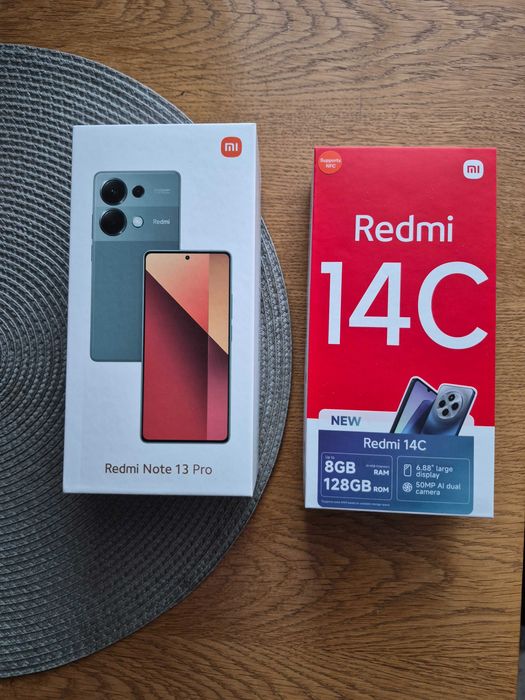 redmi note 13 pro i 14 c uszkodzone  tylko na czesci  odbior osobisty nie wysylam