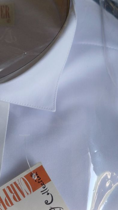 Koszula biała męska nowa