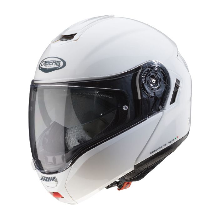 Kask szczękowy Caberg LEVO BIAŁY kompozytowy rozmiar XXL 63-64 cm