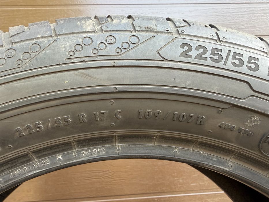 Opony lato 225/55/17C Continental Vanco 200 7mm KPL 2023r. BUS
